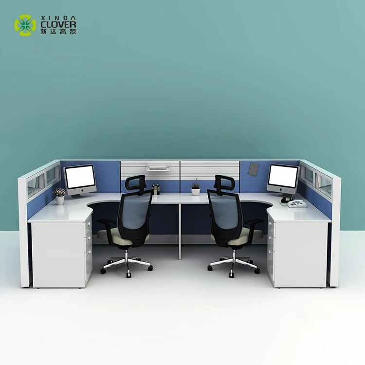 
Popular design office partition wall call center melamine office desk 