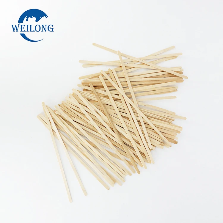 7-inch Length wood Coffee stirrers disposable wood stirring rod coffee stick tea sticks