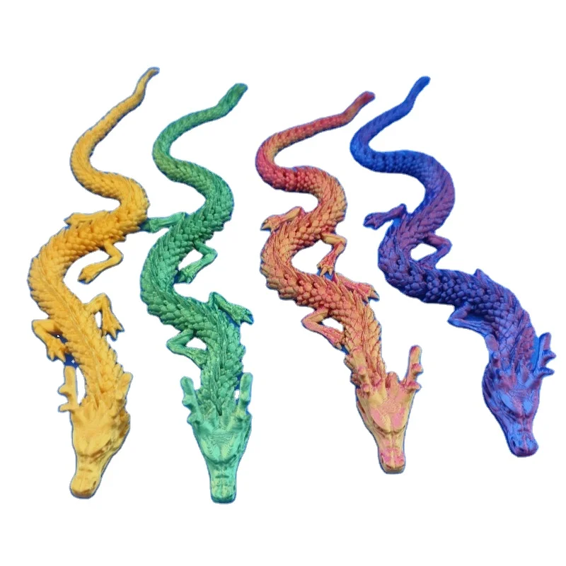 3d Printing Toys Dragon FDM Printing 3d Printing Service Rapid Prototype PLA hinge dragon activity toy Dragon