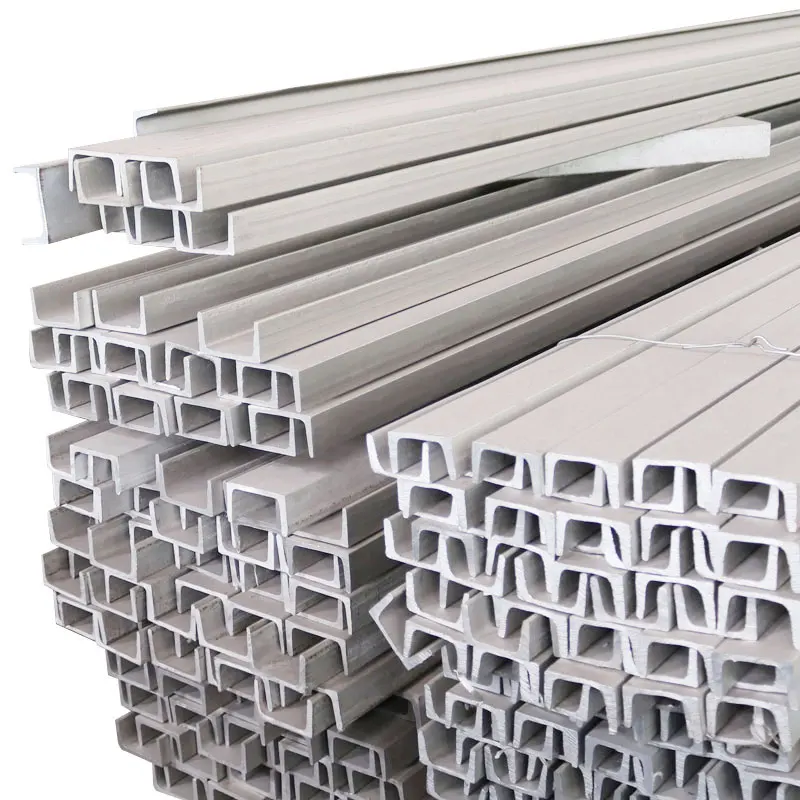 JIS AISI ASTM GB DIN EN Standard and 304 Series Grade stainless steel c I channel u shaped bar