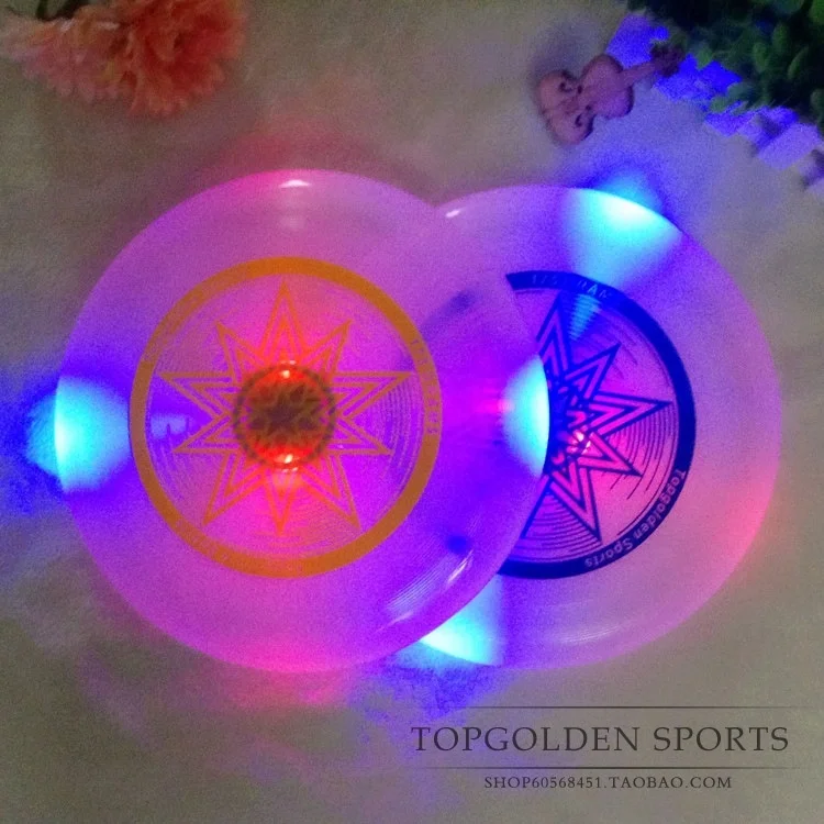 27cm 175g  Outdoor Sport Game Toy Flying Saucer Disc Led Flying Disc