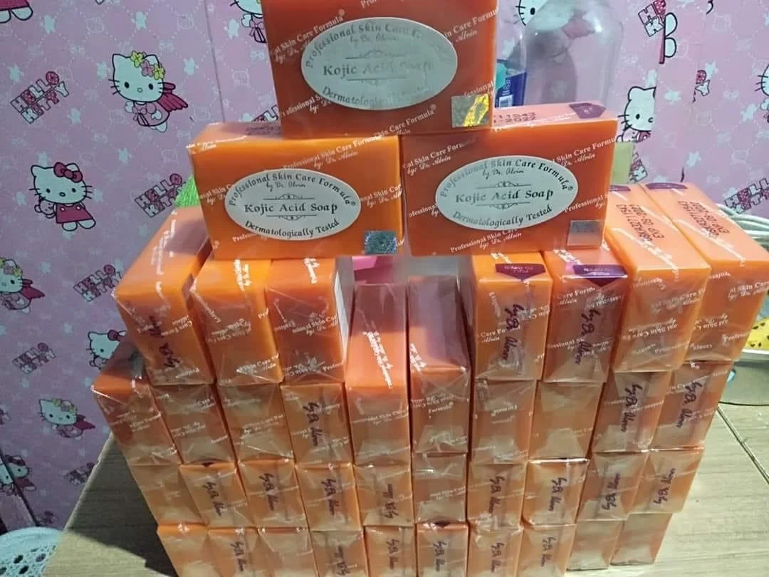  Натуральное kojic Сан кислотное Отбеливающее туалетное мыло для лица 100% чистое оптовая