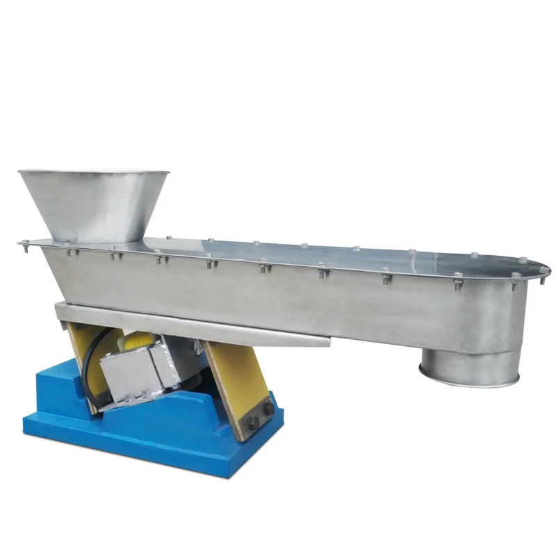 widely approved automatic small dry powder electromagnetic linear vibratory linear vibrating feeder conveyor with controller