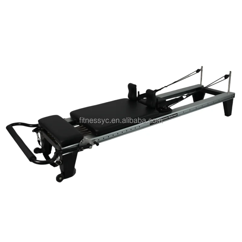 Durable Aluminum Oak Wood Pilates Cadillac Reformer BB2 Gym Fitness Equipment for Yoga Body Core Bed for Studio Use Box Packing