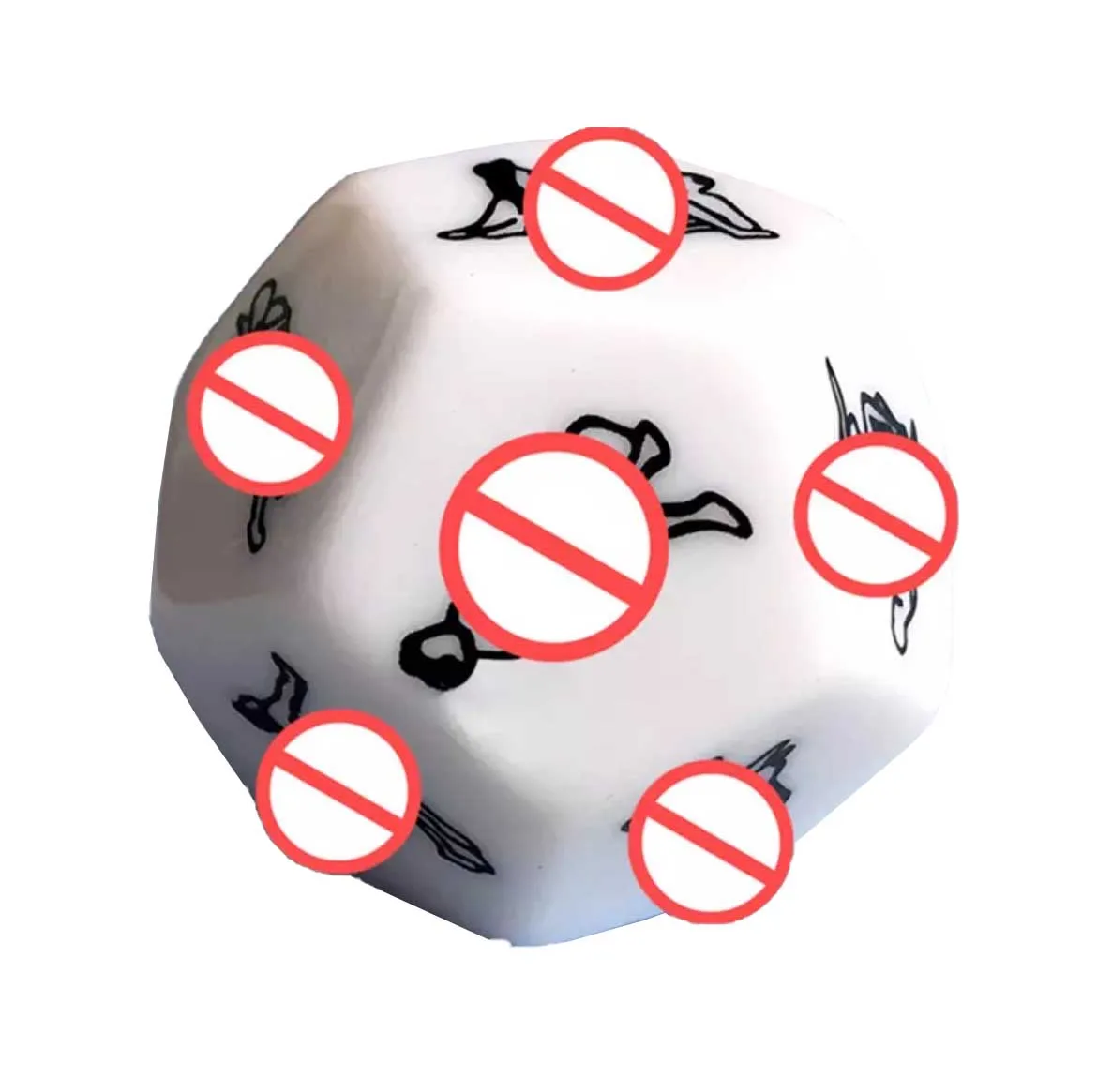 12 Sides Sex Romance Adult Games Love Humour Gambling Funny Love Posture Sex Cubes BDSM Erotic Crap Dice Sex Toys