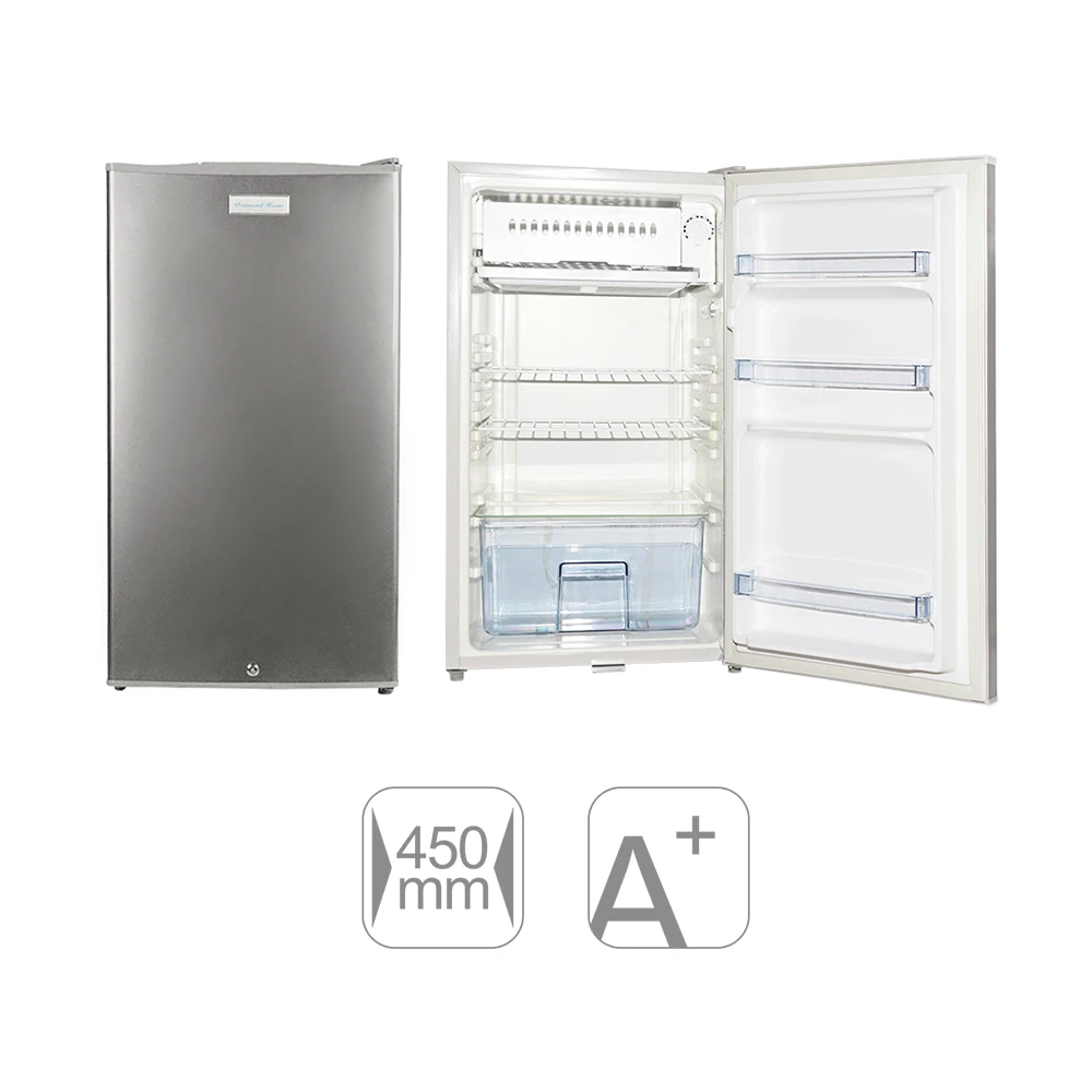 Low Noise Mini Single Door Refrigerator Kitchen Refrigerator Small Personal Outdoor for Home Electric Portable Mechanical