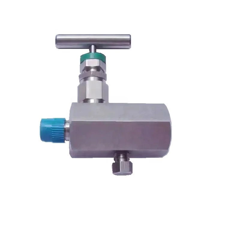 Нержавеющая сталь высокого давления 1/4 дюйма с гнездовым шестигранным корпусом игольчатый клапан с вентиляционным отверстием