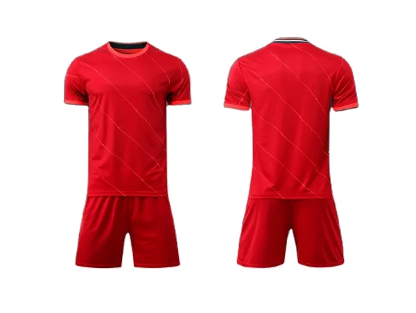 Retail Red White Soccer Jersey