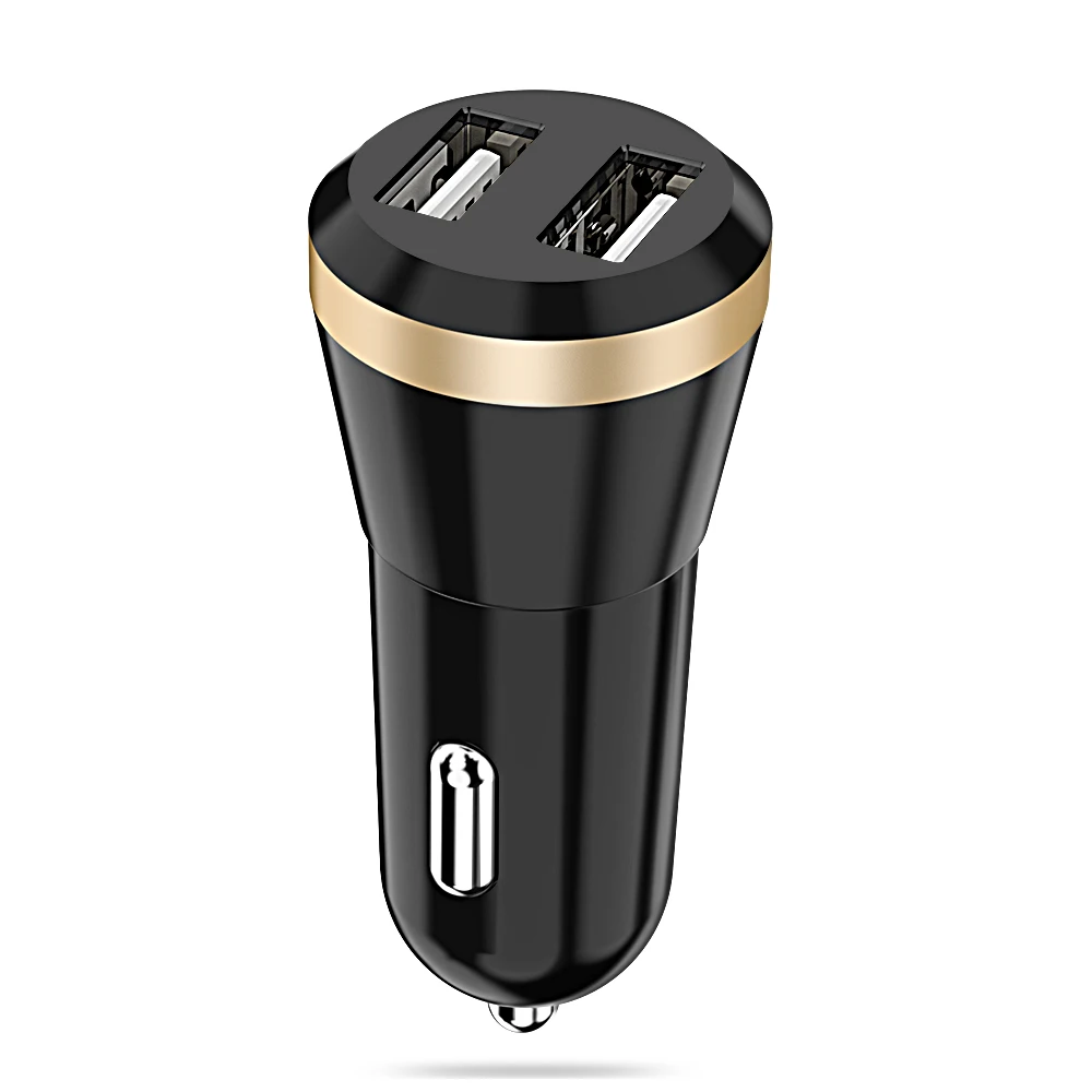 
GOOD-SHE 12w Quick Charge 2.4A Bullet Dual Ports Pocket USB Car Charger 