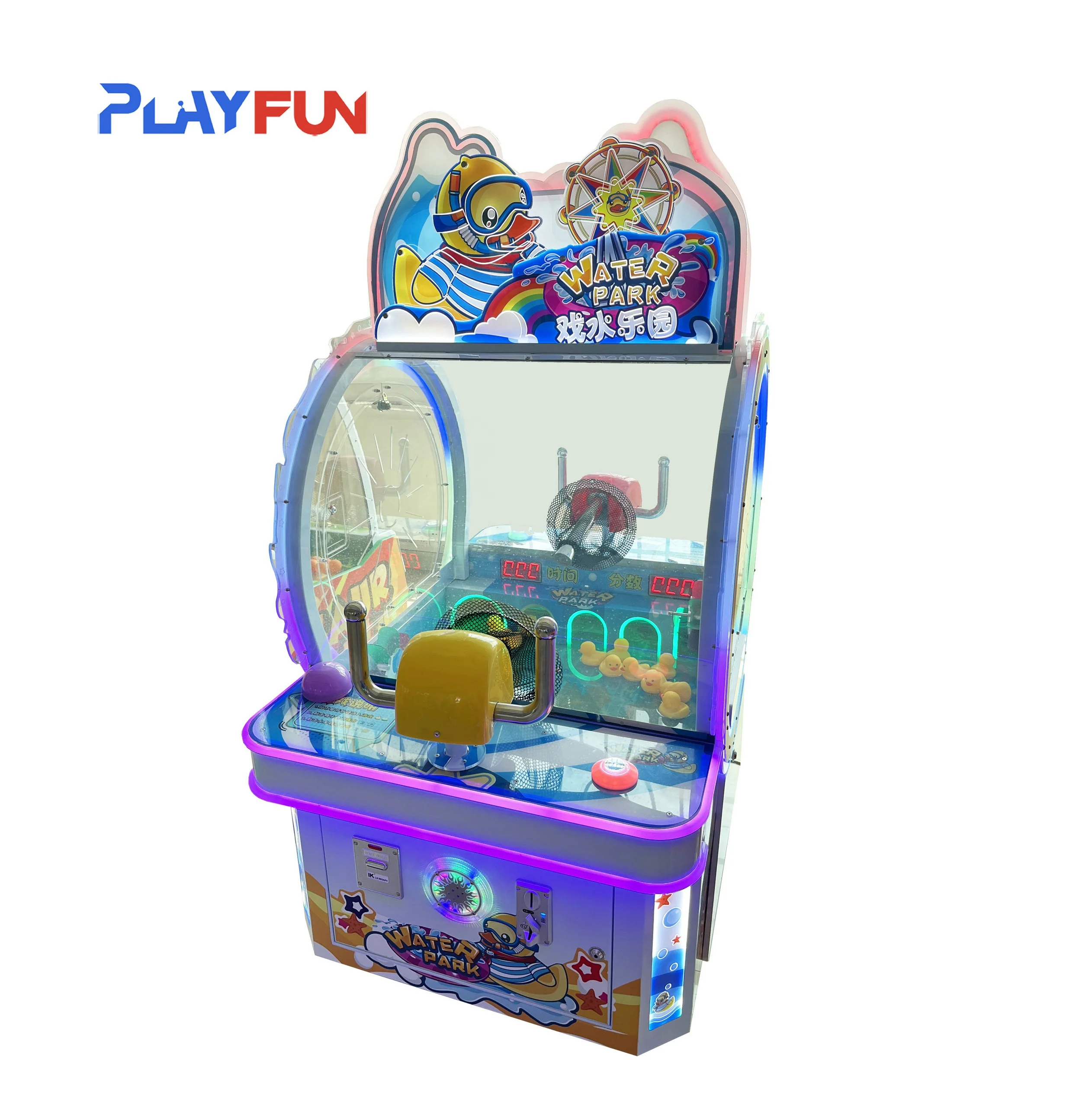 2 players kids water shooting game Ticket Redemption Game Machine kids game machine