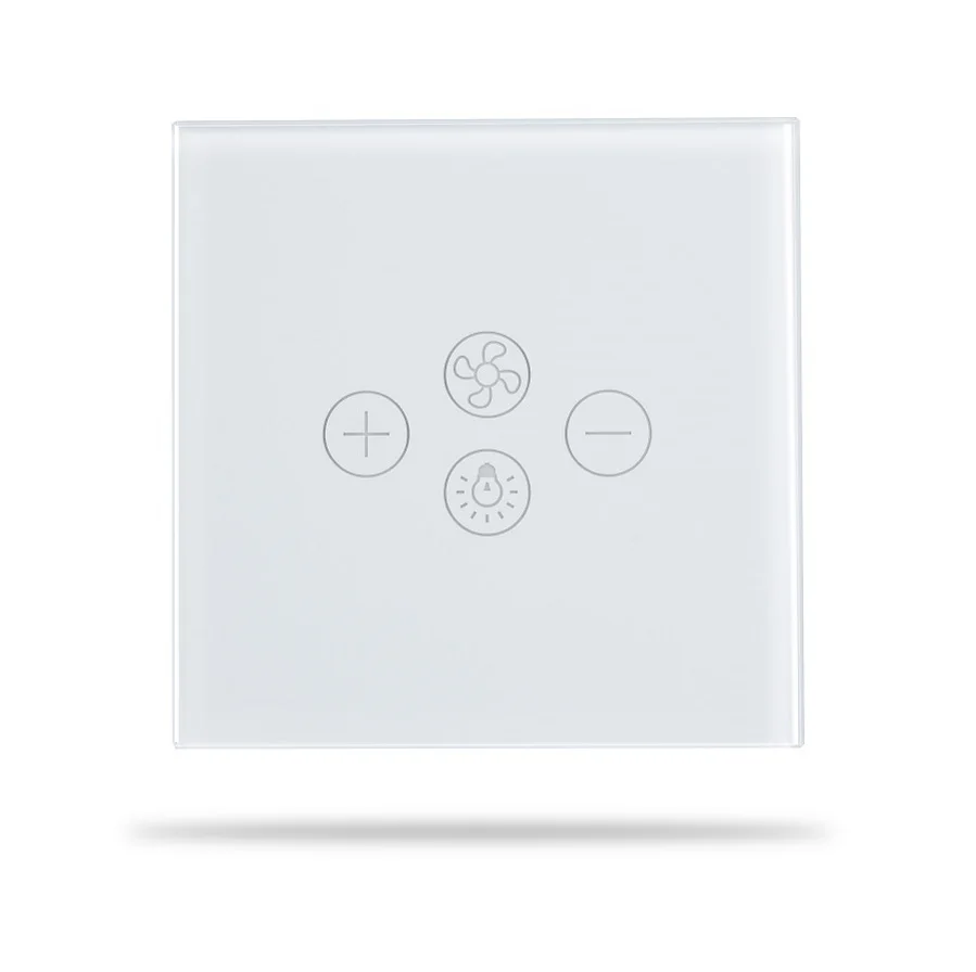 Hooanke EU WiFi Zigbee Tuya APP Remote Control 5 Speed Ceiling Fan Switch Touch Fan Speed Switch