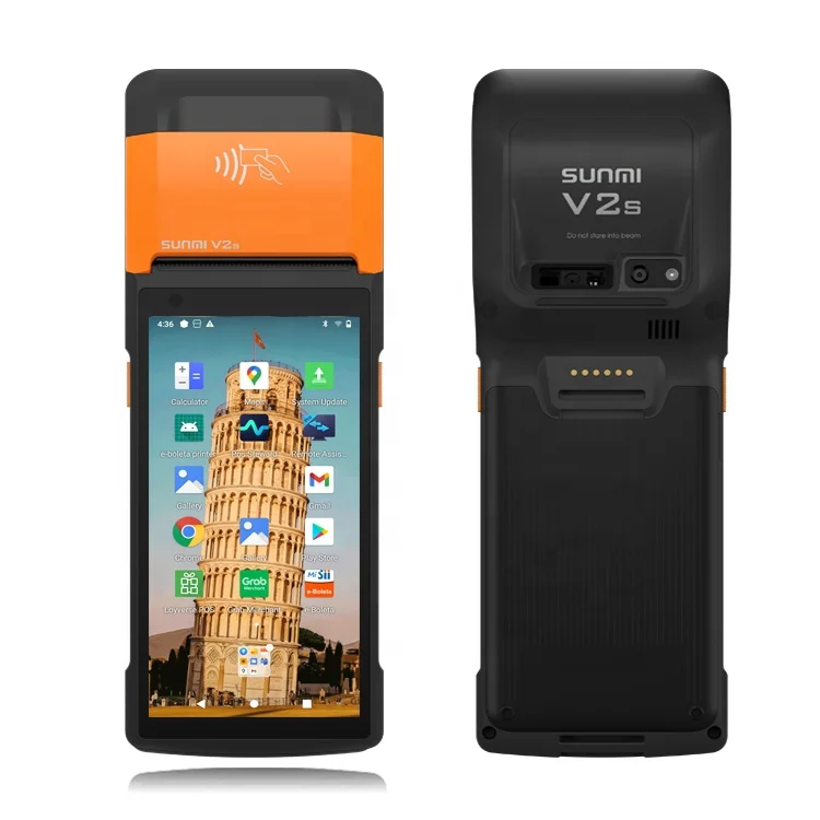 2025 Hot Sunmi V2S Selling Wholesale Price NFC Card Pos Portable Handheld Payment android Terminal