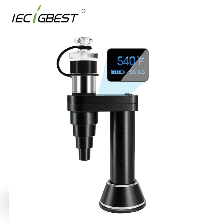 IECIGBEST New Products Portable E Rig 2500mAh ESH2 Smart Hand-held dab rig Fits with Silicone Vapes Whip n Glass water pipe