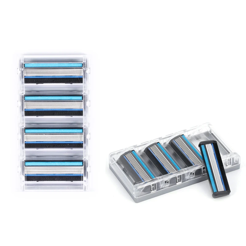 5 Blade Replacement Razor Blades Wholesale Price Environmentally Eco-friendly Material Razor Blade Manufacturers