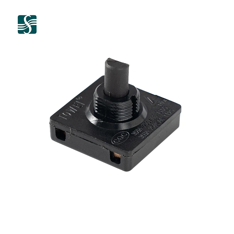 universal rotary switch 3A 250V mini rotary on off 3 position rotary switch for fan and coffee maker