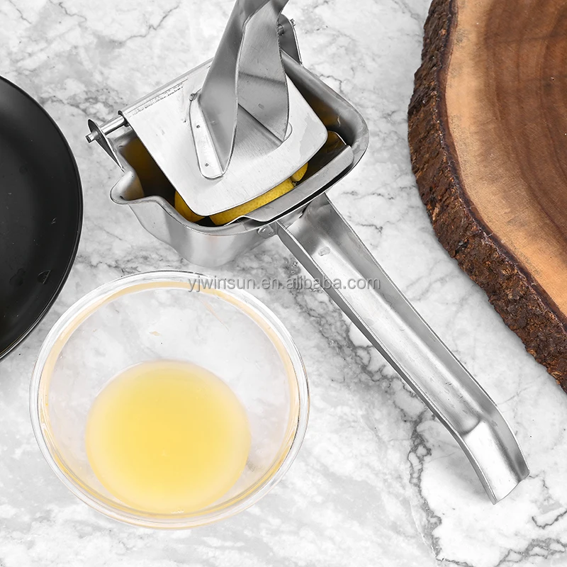 Daily Use Stainless Steel Manual Grapefruit Orange Lemon Juice Squeezer Kitchen Tool for Fruits & Vegetables