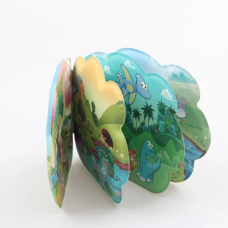 
Educational books 8 pages peek a boo PEVA baby bath book 