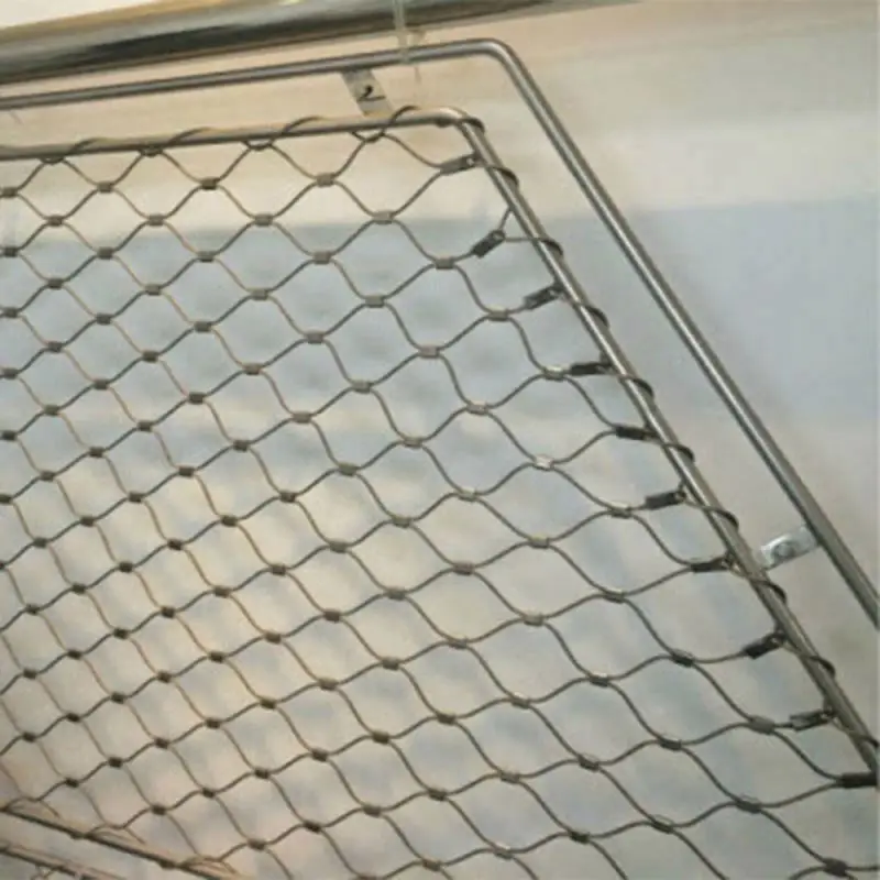 Steel Rope Wire Mesh Wallet Zoo Stainless Steel Wire Rope Mesh Net Stainless Steel Wire Rope Mesh