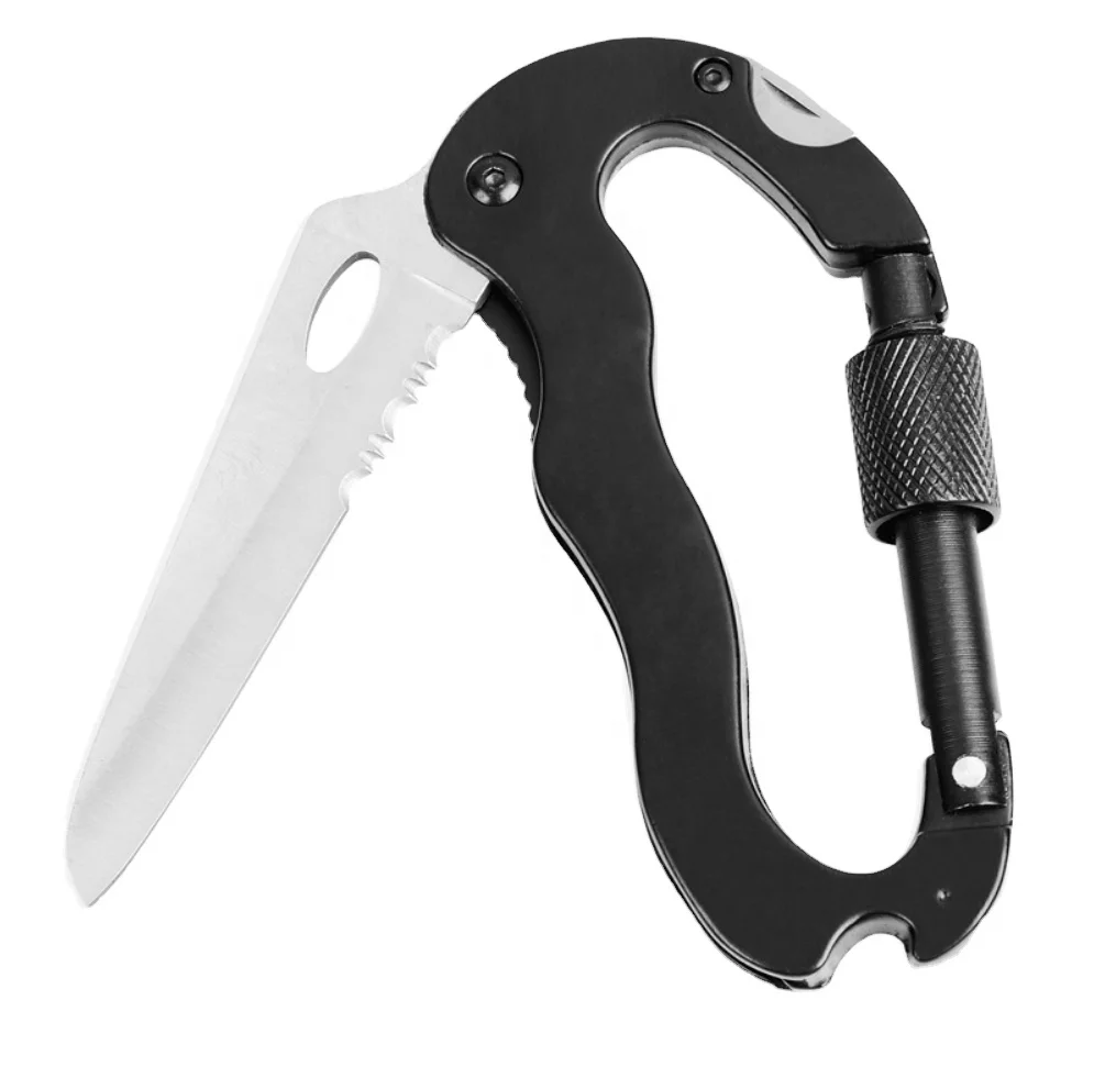New Selling Lightweight Aluminum Handle Multi Function Survival Tool Keychain for Tactical use