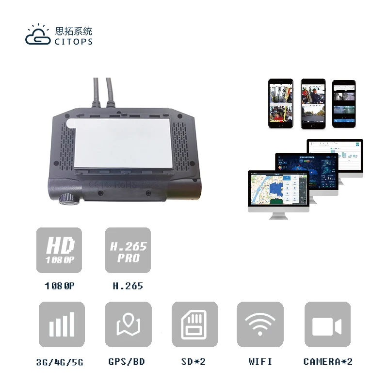 1080p Ahd Mdvr Hd Car Mobile Dvr Gps Tracking Wifi 3g tracker 4g Mdvr Camera Set 4g Gps Wifi Car Cctv Vehicle Black Box Dvr