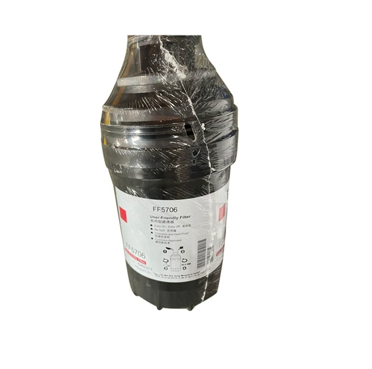 Newest design user-friendly fuel filter core FF5706 for FOTON Cummins ISF 3.8- OE S5262311A2076