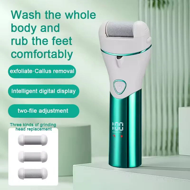 Rechargeable Electric Foot File Callus Remover Machine Pedicure Device Foot Care Tools Feet For Heels Remove Dead Skin