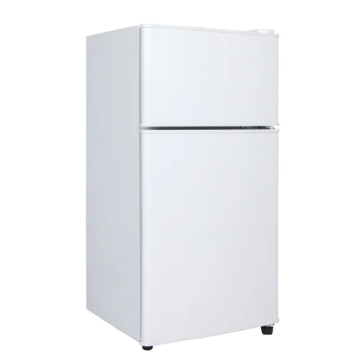 Mini Fridge Hotel Appliance 86L Double Door Refrigerators Top Freezer Fridge with Good Quality Compressor