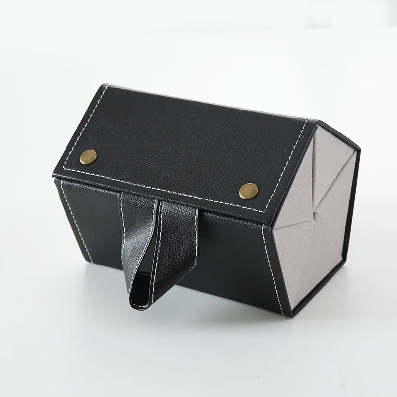 Leather 2 3 4 5 6 Pair Travel Portable Eyeglasses Sunglasses Glasses Folding Organiser Storage Case