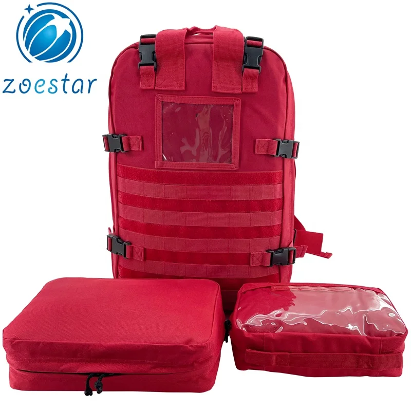 Professional Mountain Rescue Medical Rucksack Tactical Field Survival Medical Bags Full Set Emergency First Aid Kit Backpack