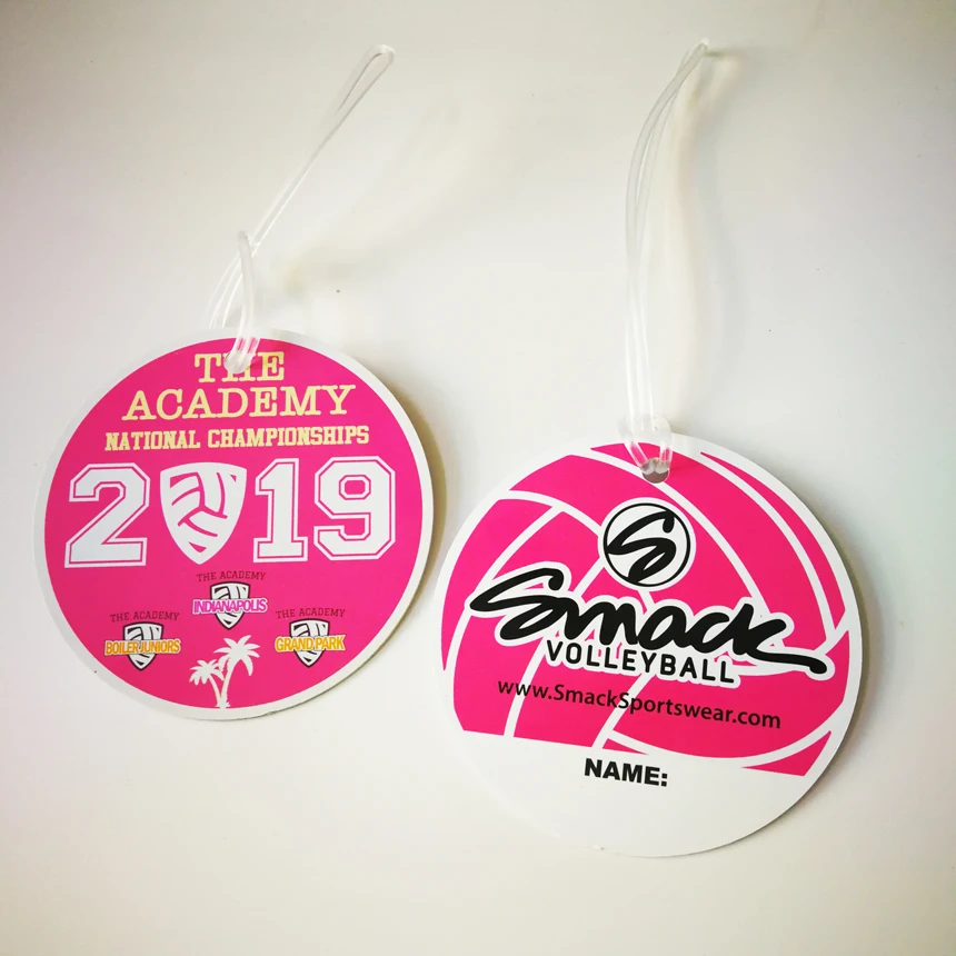 Promotional Save The Date Plastic Gift Luggage Tag to Give Away