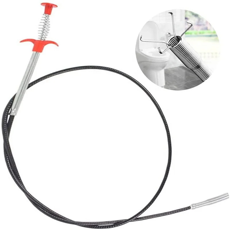 Лидер продаж от производителя новый продукт сливной шланг очистка разблокировка удаление волос канализационный фильтр инструмент