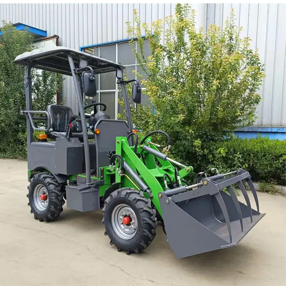 Battery Multi Function Small Loader 400 kg 500 Electric Mini Wheel for Sale in Europe Market