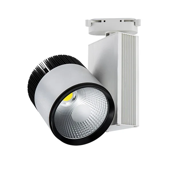 Led cob 30W track spotlights exhibition hall show room spot lightings hotel shopping mall light track lighting