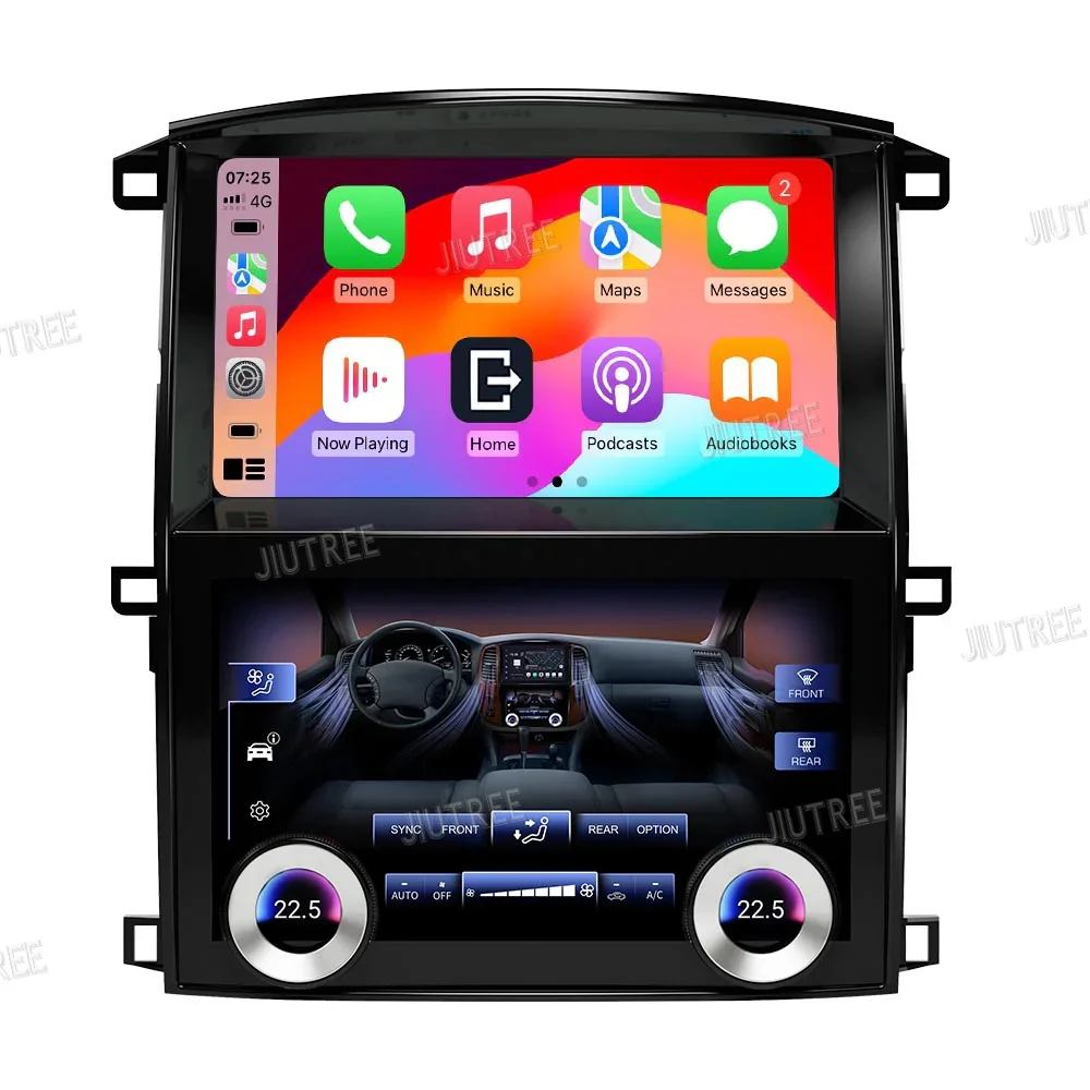 Android 13 For Toyota Land Cruiser 100 LC100 Lexus LX470 2002-2007 Car Radio Multimedia Video Player Carplay Auto GPS Navigation