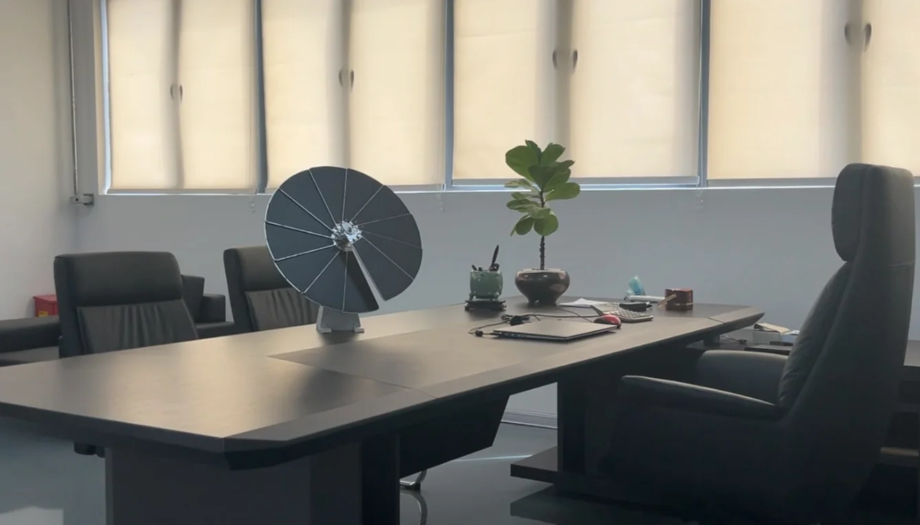 Tabletop solar power system small solar system easy carrying solar system triple axis solar tracker model