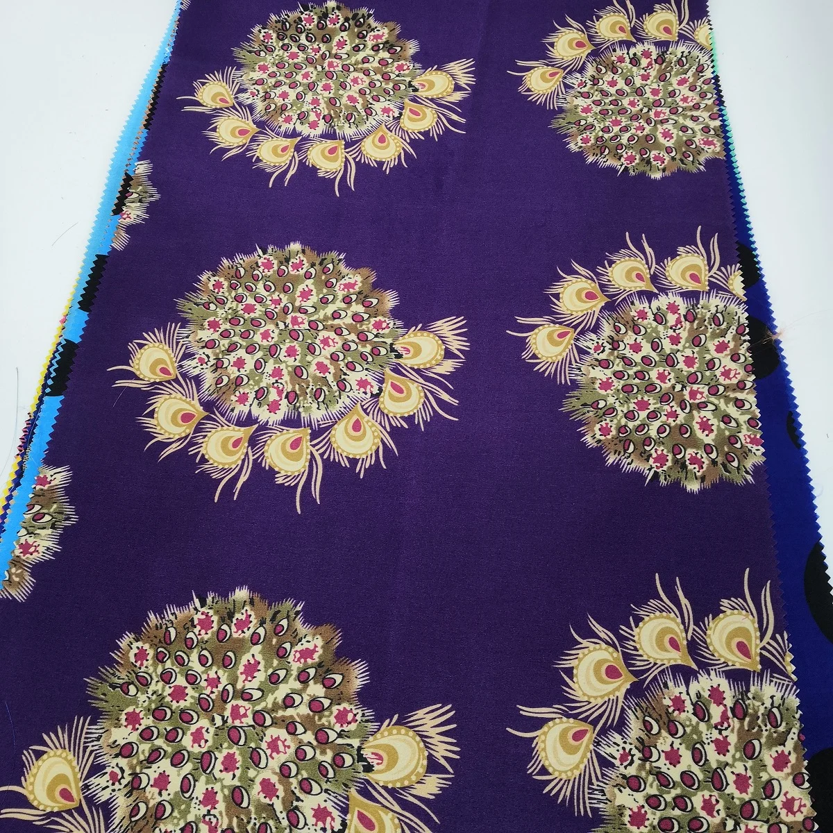 Custom Digital Printing Fabrics Wholesale Women Silk Satin 100% Polyester Fabric For Clothes