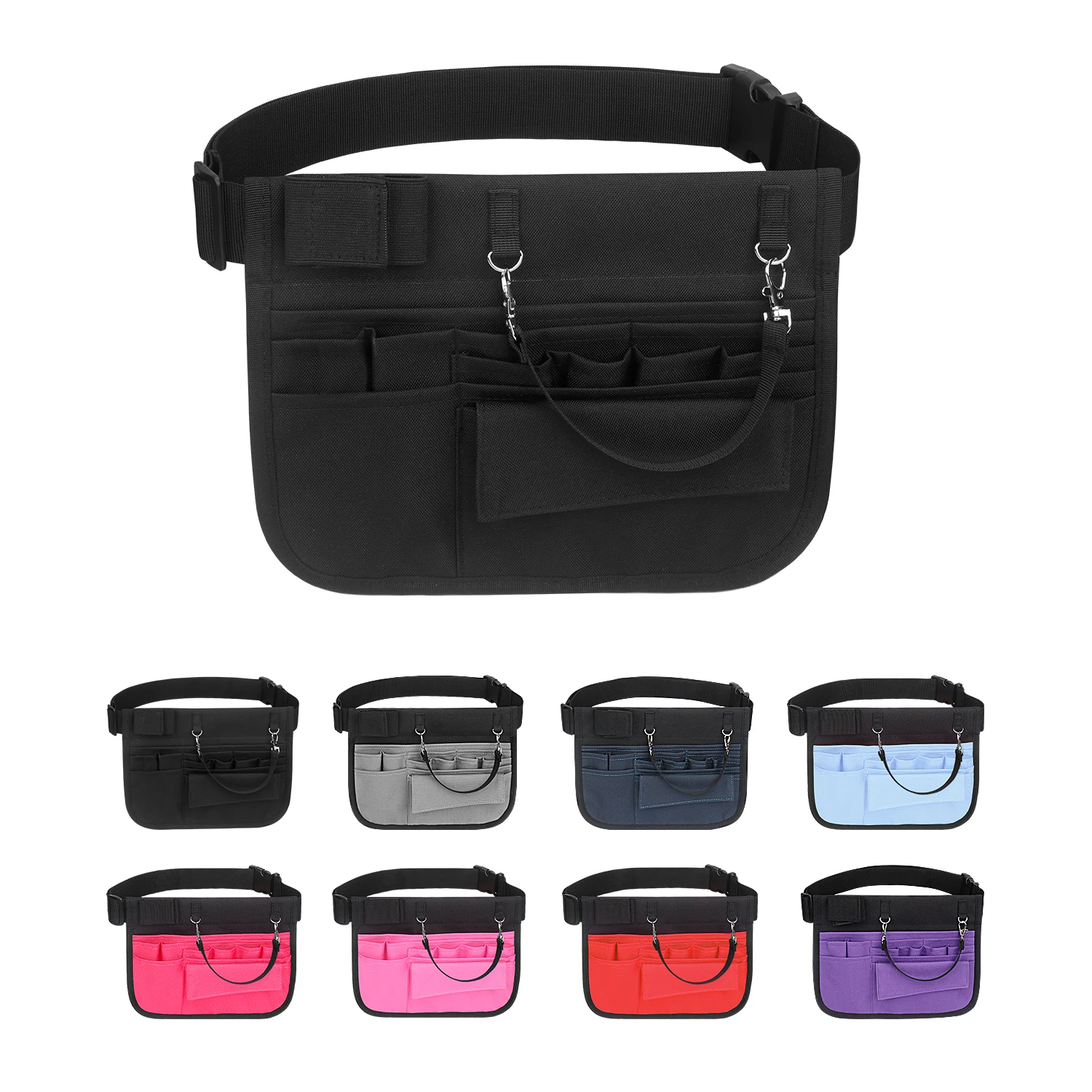 Medical Custom Nurse Fanny Pack Nurse Bag Accessories Waist Bag Organizer for Work Utility Nursing Belt Pouch with Tape Holder