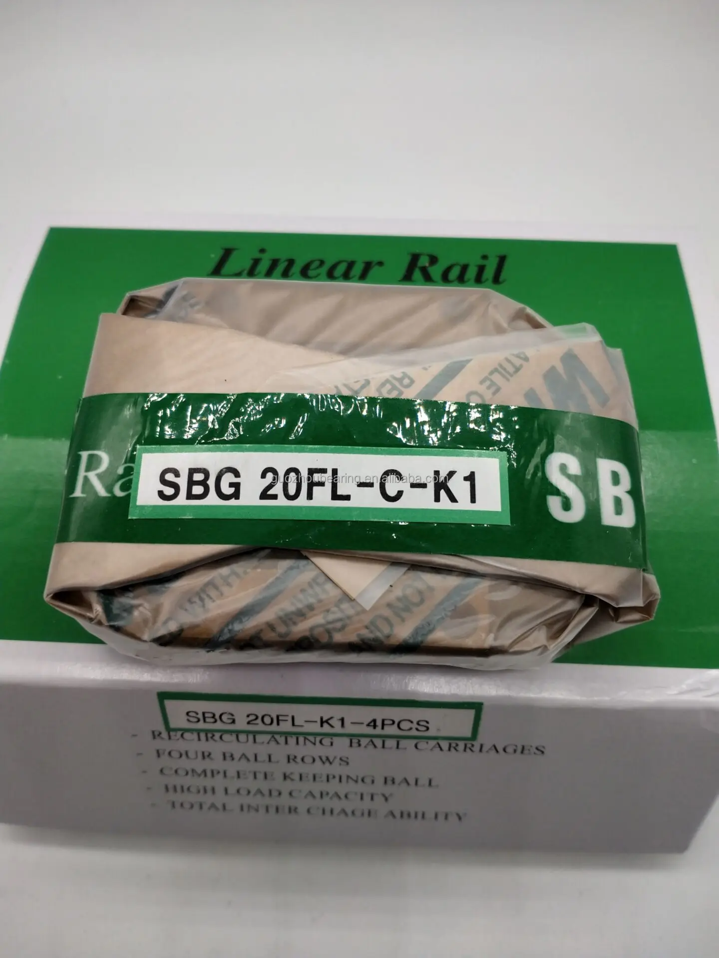 Original Korea SBC Linear Guideway Linear Guide Rail Linear guide carriage SBG20FLL SBG20FLL-K1 SBG20FLL-C-K1