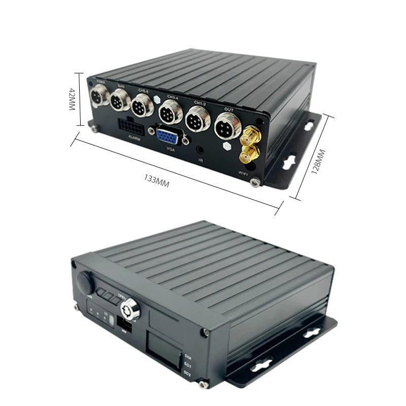 PAL/NTSC Adas DMS 8CH SD Мобильный DVR GPS 4G WiFi Ai Mdvr комплект для мониторинга безопасности