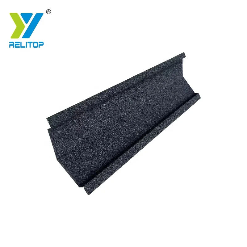 Relitop Factory Roof Tile Accessories Stone Coated Roofing Rain Drainage Gutter Valley Gutter 2000MM Long