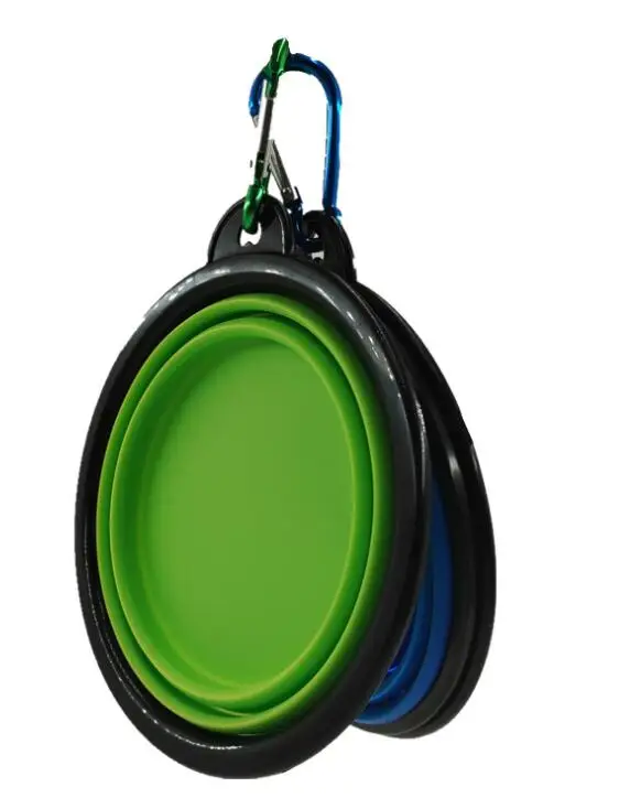 Дорожная миска для прогулок и собак, силиконовая миска для кормления домашних животных, новый дизайн