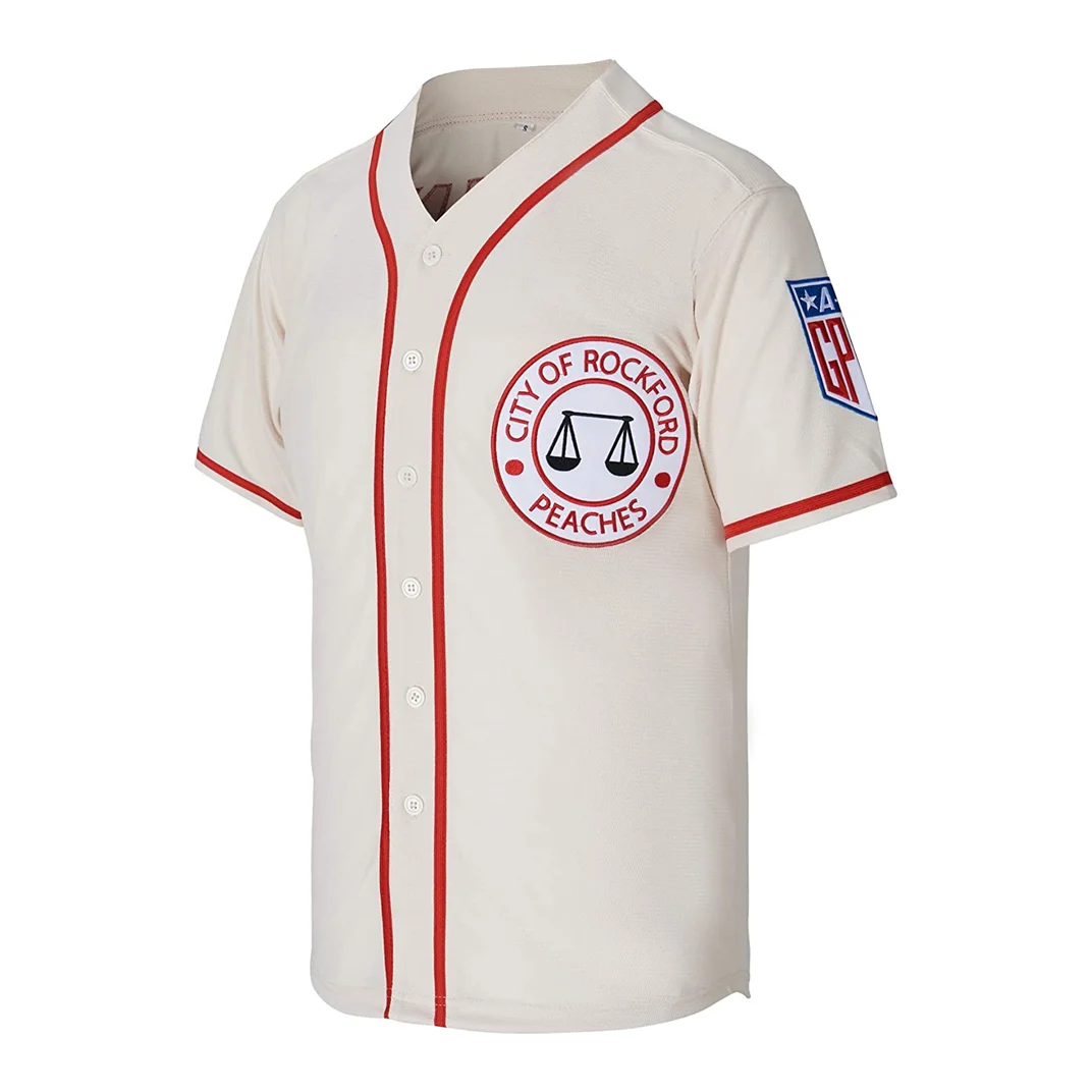 Custom Logo ODM Your Own Baseball Jersey Sublimation Printing Embroidered Baseball Full Buttons Jersey Full Customized