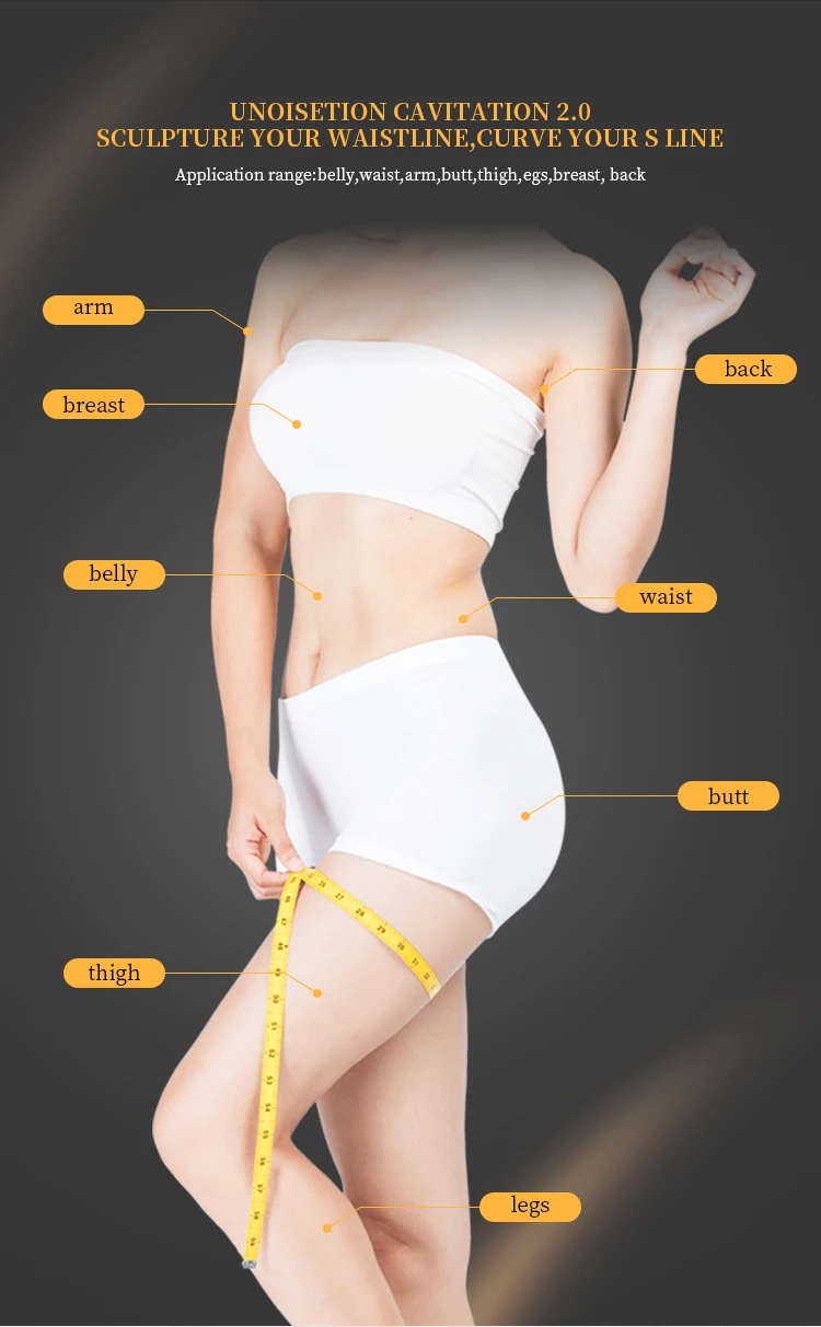 Good Lipo laser liposuction portable radio frequency rf 40k cavitation 7 in 1 lipolaser slimming machine