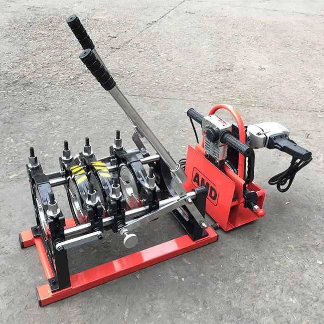 PFT40-160mm Manual Butt Fusion Welding Machine Plastic Pipe Welders PE HDPE Pipe Welding Machine