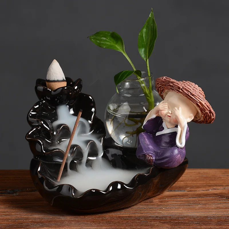 A variety of inverted incense burners alpine flowing water incense burners inverted sandalwood agarwood incense burner