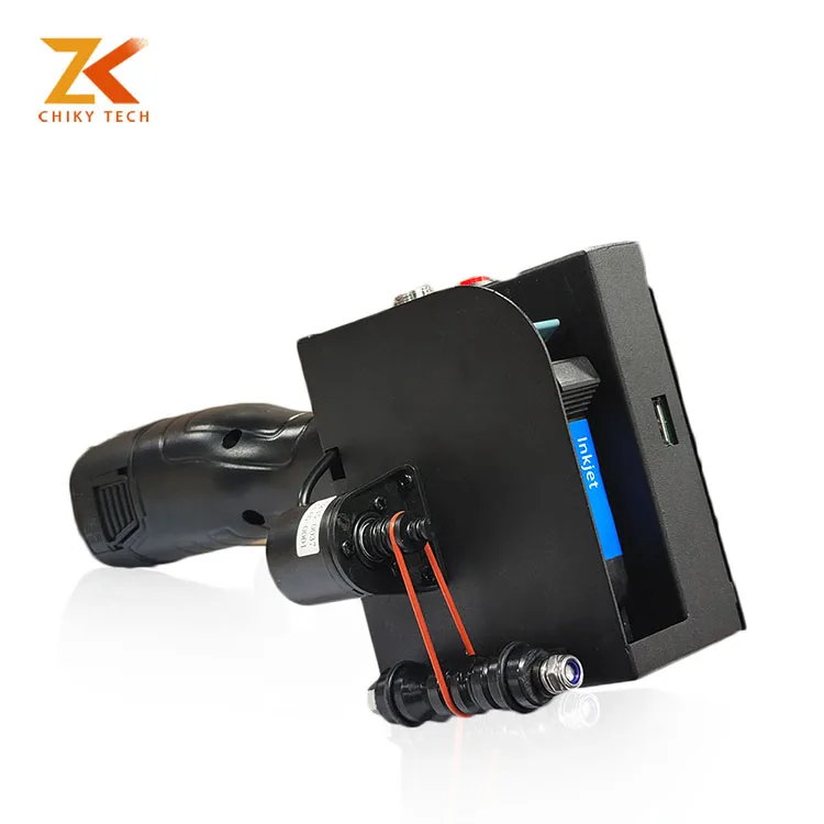 OEM Portable Lightweight Quick Drying Hand held Batch Number Handheld Inkjet Printer Expiry Date Coder Machine On Plastic Bag
