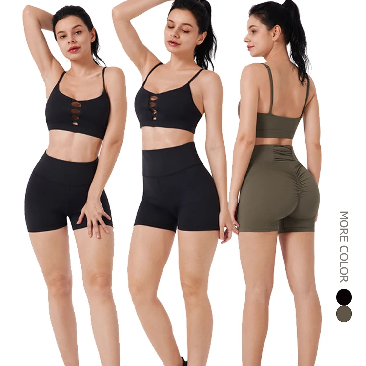 Waistdear Online Fashion High Waist Legging Fitness Gym Clothing Sets Women Wear