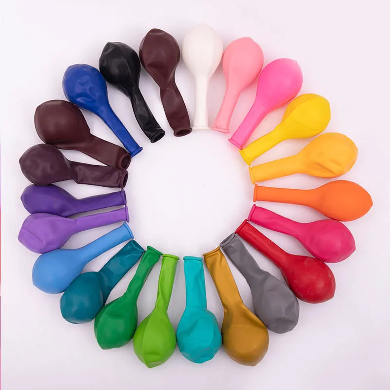 Wholesale 10 Inch Thicken retro pearl Balloons Chrome Balloons Latex Round Balloon Party Supplier Decoration