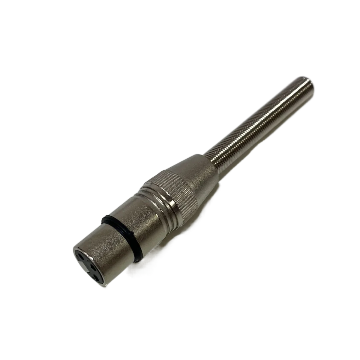 Xlr Male Female Jack 3pin Full Metal Console Audio Signal Cable Wire Connector Long Spring