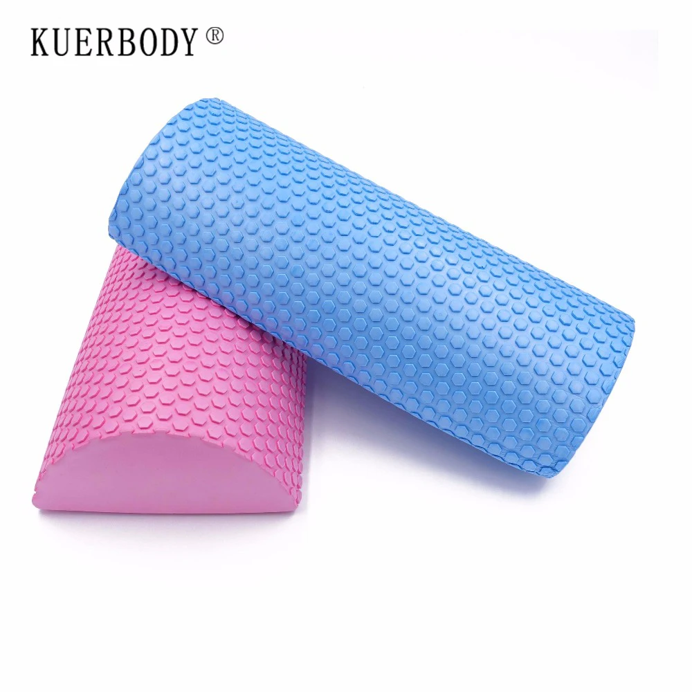 
Half Round EVA Massage Foam Roller Yoga Pilates Fitness Equipment Balance Pad Yoga Blocks With Massage Floating Point 